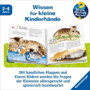 Buchcover und Innenansicht für das Buch: Wieso? Weshalb? Warum? junior, Band 21: Die Katze
