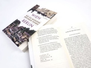 Buchcover und Innenansicht für das Buch: Wien - Berlin. Wo die Moderne erfunden wurde