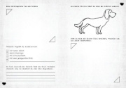 Buchcover und Innenansicht für das Buch: Was ich an dir liebe - Ein originelles Erinnerungsalbum für dich und deinen vierbeinigen Freund