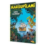 Buchcover und Innenansicht für das Buch: Marsupilami 26 - Santa Calamidad