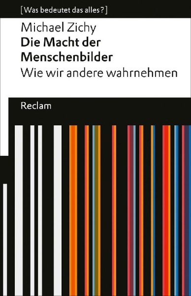 Buchcover und Innenansicht für das Buch: Die Macht der Menschenbilder. Wie wir andere wahrnehmen