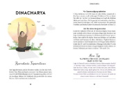 Buchcover und Innenansicht für das Buch: Ayurveda-Routinen für jeden Tag