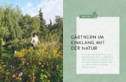 Buchcover und Innenansicht für das Buch: Wilde Ecken für jeden Garten
