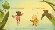 Buchcover und Innenansicht für das Buch: Baby Pixi (unkaputtbar) 155: Mein Baby-Pixi-Buggybuch: Baby Hummel Bommel - Ich hab dich lieb