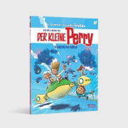Buchcover und Innenansicht für das Buch: Der kleine Perry 3: Der Meister der Roboter