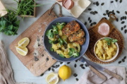 Buchcover und Innenansicht für das Buch: Österreichische Küche. Vegetarisch