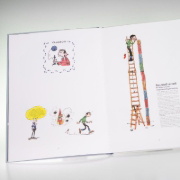 Buchcover und Innenansicht für das Buch: Les archives de la gaffe
