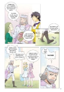 Buchcover und Innenansicht für das Buch: Cursed Princess Club 03