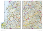 Buchcover und Innenansicht für das Buch: Reise Know-How Wohnmobil-Tourguide Südnorwegen