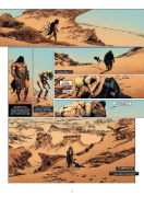 Buchcover und Innenansicht für das Buch: Conan der Cimmerier: Der wandelnde Schatten