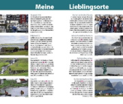 Buchcover und Innenansicht für das Buch: Reise Know-How InselTrip Färöer