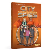 Buchcover und Innenansicht für das Buch: City of the Dead (City Spies Book 4)