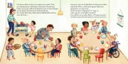 Buchcover und Innenansicht für das Buch: LESEMAUS 164: Wir KiTa-Kinder - Willkommen bei uns!
