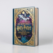 Buchcover und Innenansicht für das Buch: Harry Potter and the Prisoner of Azkaban
