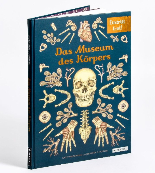Buchcover und Innenansicht für das Buch: Anatomicum: Welcome to the Museum