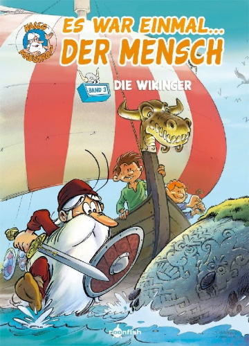 Buchcover und Innenansicht für das Buch: Il était une fois... l'homme
