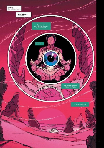 Buchcover und Innenansicht für das Buch: Dune (Graphic Novel). Band 2