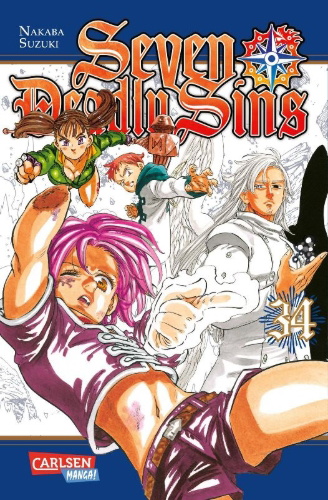 Buchcover und Innenansicht für das Buch: Nanatsu no Taizai