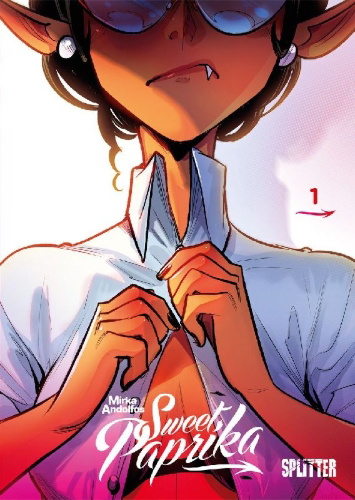 Buchcover und Innenansicht für das Buch: Sweet Paprika. Band 1