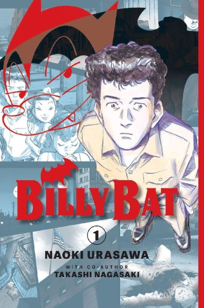 Buchcover und Innenansicht für das Buch: Billy Bat Volume 1