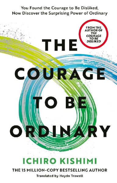 Buchcover und Innenansicht für das Buch: The Courage to be Ordinary