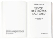 Buchcover und Innenansicht für das Buch: COFFEE GA SAMENAI UCHINI