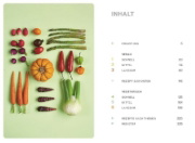 Buchcover und Innenansicht für das Buch: Ofen Express vegetarisch