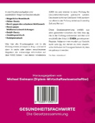 Buchcover und Innenansicht für das Buch: Gesundheitsfachwirte: Die Gesetzessammlung