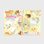 Buchcover und Innenansicht für das Buch: Yuzu no Dobutsu Karte