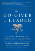 Buchcover und Innenansicht für das Buch: The Go Giver Leader