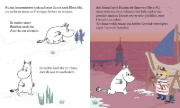 Buchcover und Innenansicht für das Buch: Mumin und das Frühlingsglück