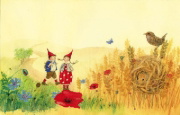 Buchcover und Innenansicht für das Buch: Pippa und Pelle auf Reisen