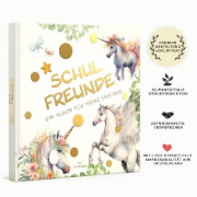Buchcover und Innenansicht für das Buch: Schulfreunde - EINHORN