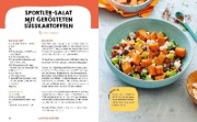 Buchcover und Innenansicht für das Buch: Voll veggie! Airfryer für Teenager