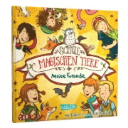 Buchcover und Innenansicht für das Buch: Die Schule der magischen Tiere: Meine Freunde (Freundebuch)
