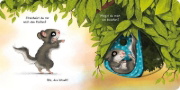 Buchcover und Innenansicht für das Buch: Der kleine Siebenschläfer: Bringst du mich ins Bett?