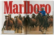Buchcover und Innenansicht für das Buch: All-American Ads of the 80s