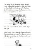 Buchcover und Innenansicht für das Buch: Diary of a Wimpy Kid