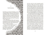 Buchcover und Innenansicht für das Buch: Wandas Wunder ¿ Der Sommer der flüsternden Wände