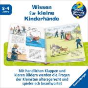 Buchcover und Innenansicht für das Buch: Wieso? Weshalb? Warum? junior, Band 65: Was macht der Polizist?