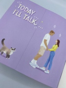 Buchcover und Innenansicht für das Buch: Today I'll Talk to Him (1)