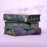 Buchcover und Innenansicht für das Buch: The Knight and the Moth