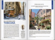 Buchcover und Innenansicht für das Buch: LONELY PLANET Reiseführer Toskana