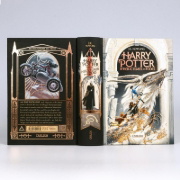 Buchcover und Innenansicht für das Buch: Harry Potter and the Deathly Hallows