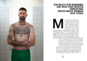 Buchcover und Innenansicht für das Buch: Mann macht Yoga