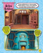 Buchcover und Innenansicht für das Buch: Disney Prinzessin: Entdecke die zauberhaften Schlösser!