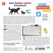 Buchcover und Innenansicht für das Buch: Hör mal hin - Sachen suchen, Sachen hören: Bauernhof