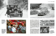 Buchcover und Innenansicht für das Buch: Rallye Legenden - Zeitreise auf Asphalt, Schotter und Schnee
