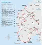 Buchcover und Innenansicht für das Buch: Entdeckertouren mit dem Wohnmobil Norwegen Der Süden