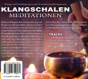 Buchcover und Innenansicht für das Buch: Klangschalen-Meditationen